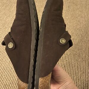 Birkenstock clogs size 5.5US; EU36 PAPILLIO. Brown color. Good condition.